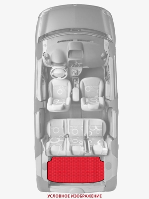 ЭВА коврики «Queen Lux» багажник для Great Wall M4